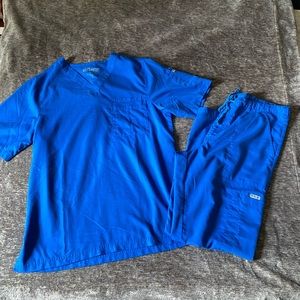 Greys anatomy scrubs set medium
